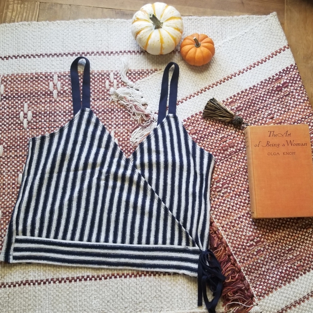 Madewell Woven Cropped Tank